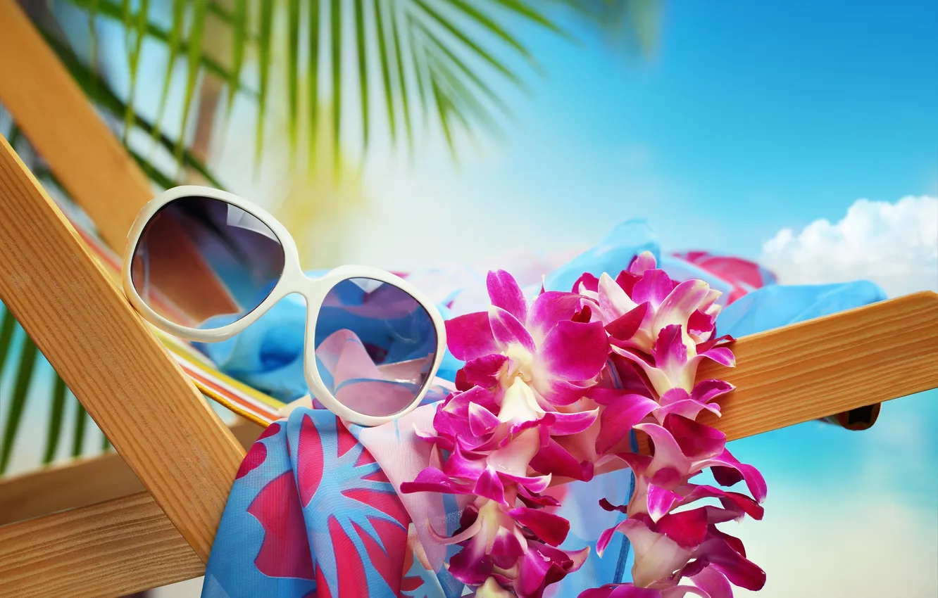 Photo wallpaper summer, flowers, petals