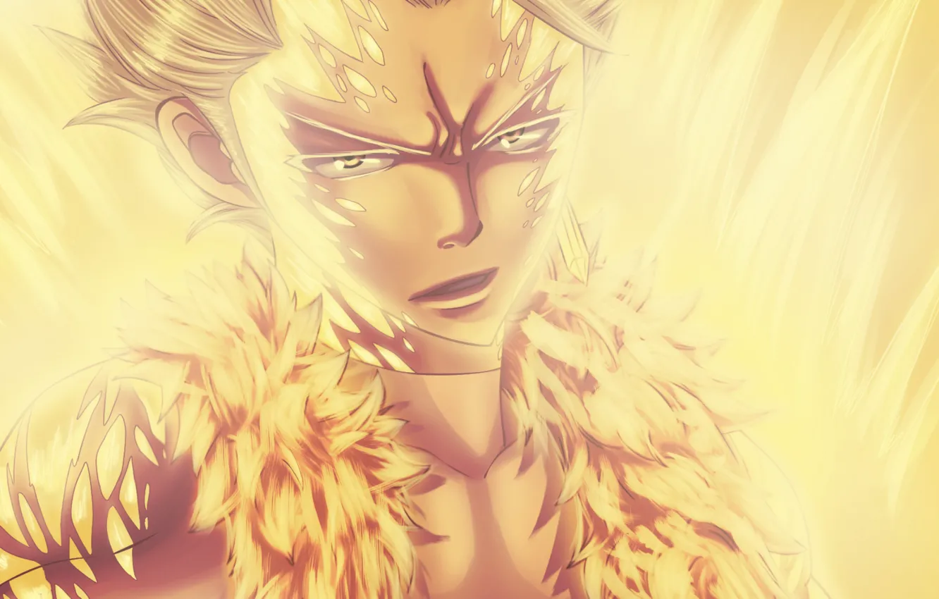 Photo wallpaper dragon, guy, fairy tail, Fairy tail