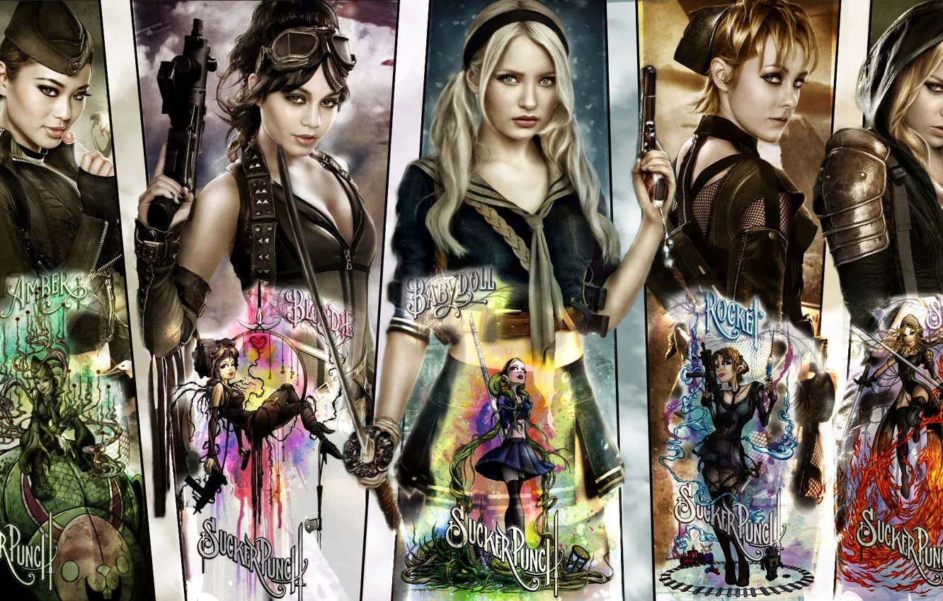 Photo wallpaper the film, sucker punch, Forbidden