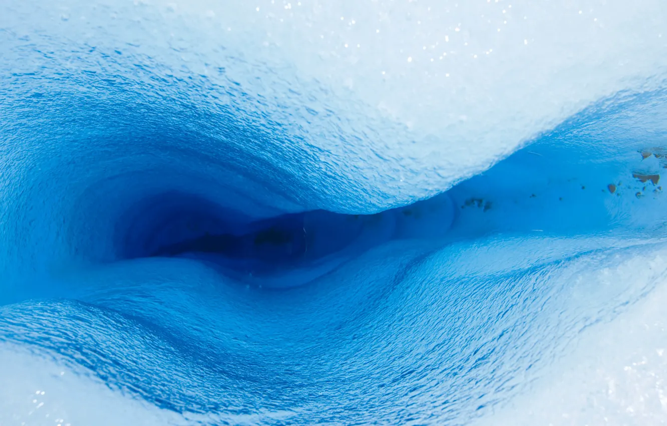 Photo wallpaper ice, cave, windows, Windows 10