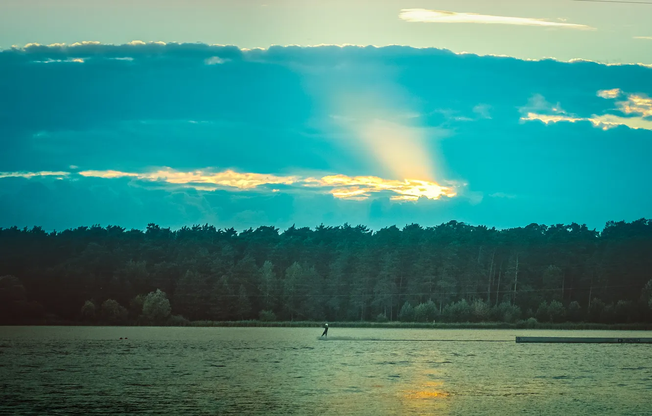 Photo wallpaper Kaluga, Kaluga, reservoir, Yachenskoe