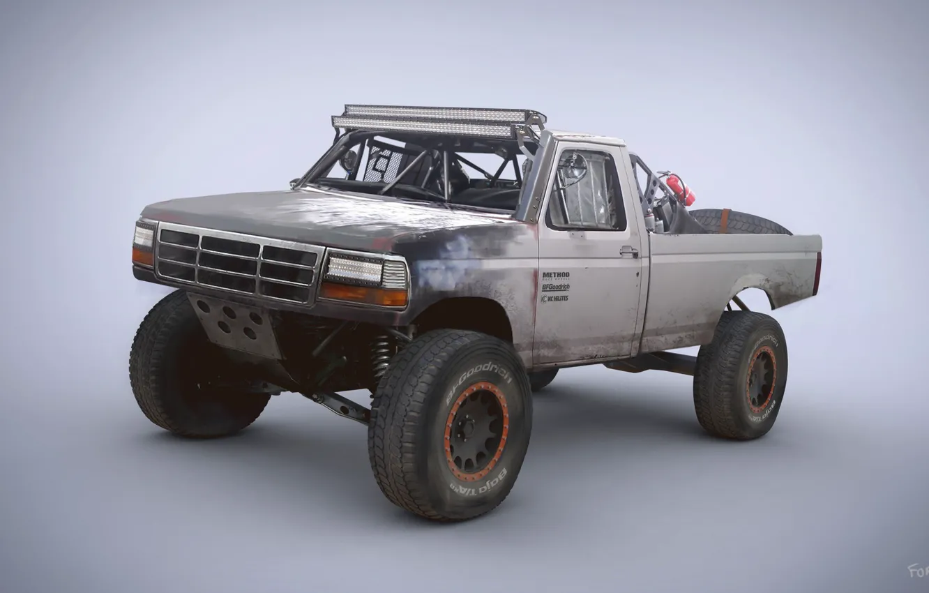 Photo wallpaper car, Ford F150, Trophy Rat