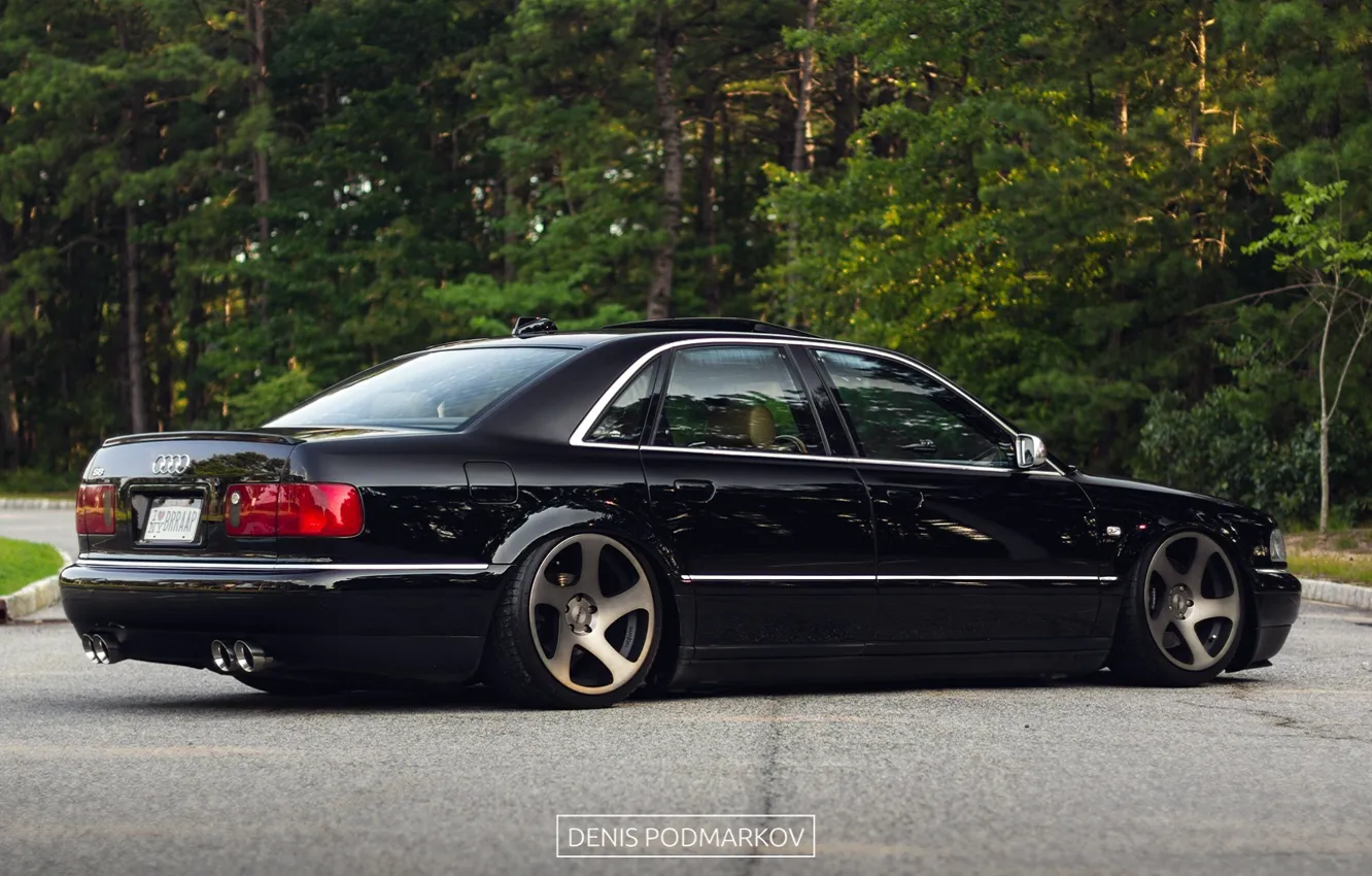 Photo wallpaper Audi, stance