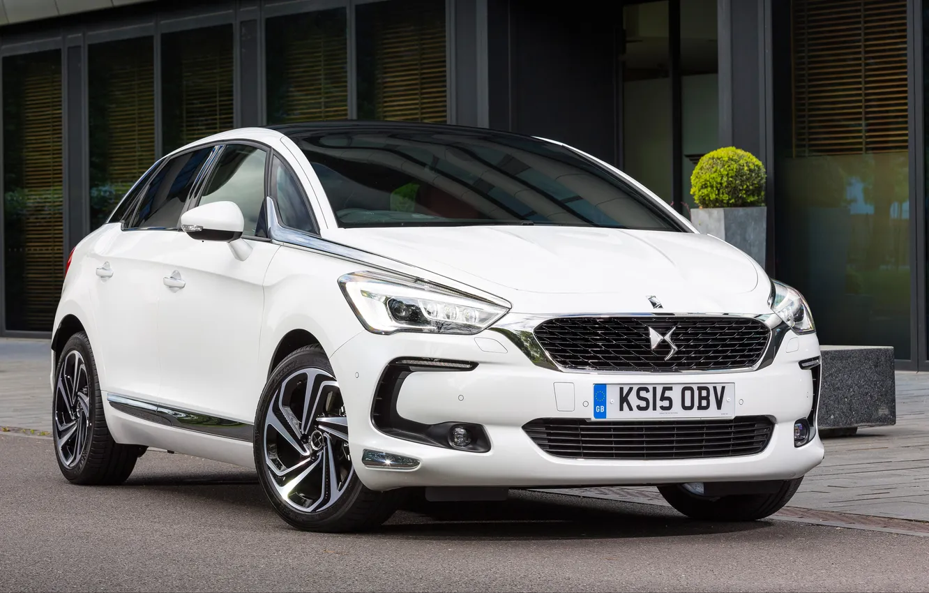 Photo wallpaper Citroen, Citroen, Hybrid, 4x4, UK-spec, 2015, DS 5