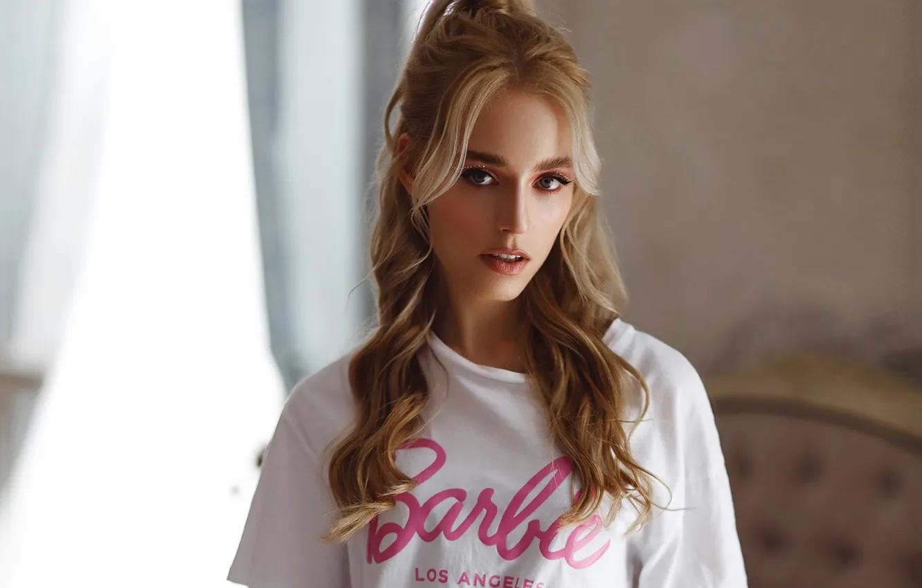 Photo wallpaper look, Mike, long hair, Stepan Kvardakov, Stepan Kvardakov