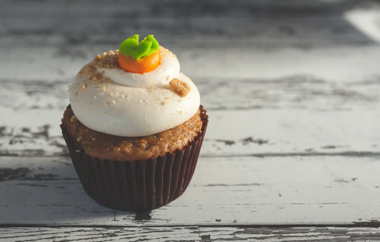 Photo wallpaper food, cream, cakes, cupcakes, cupcake