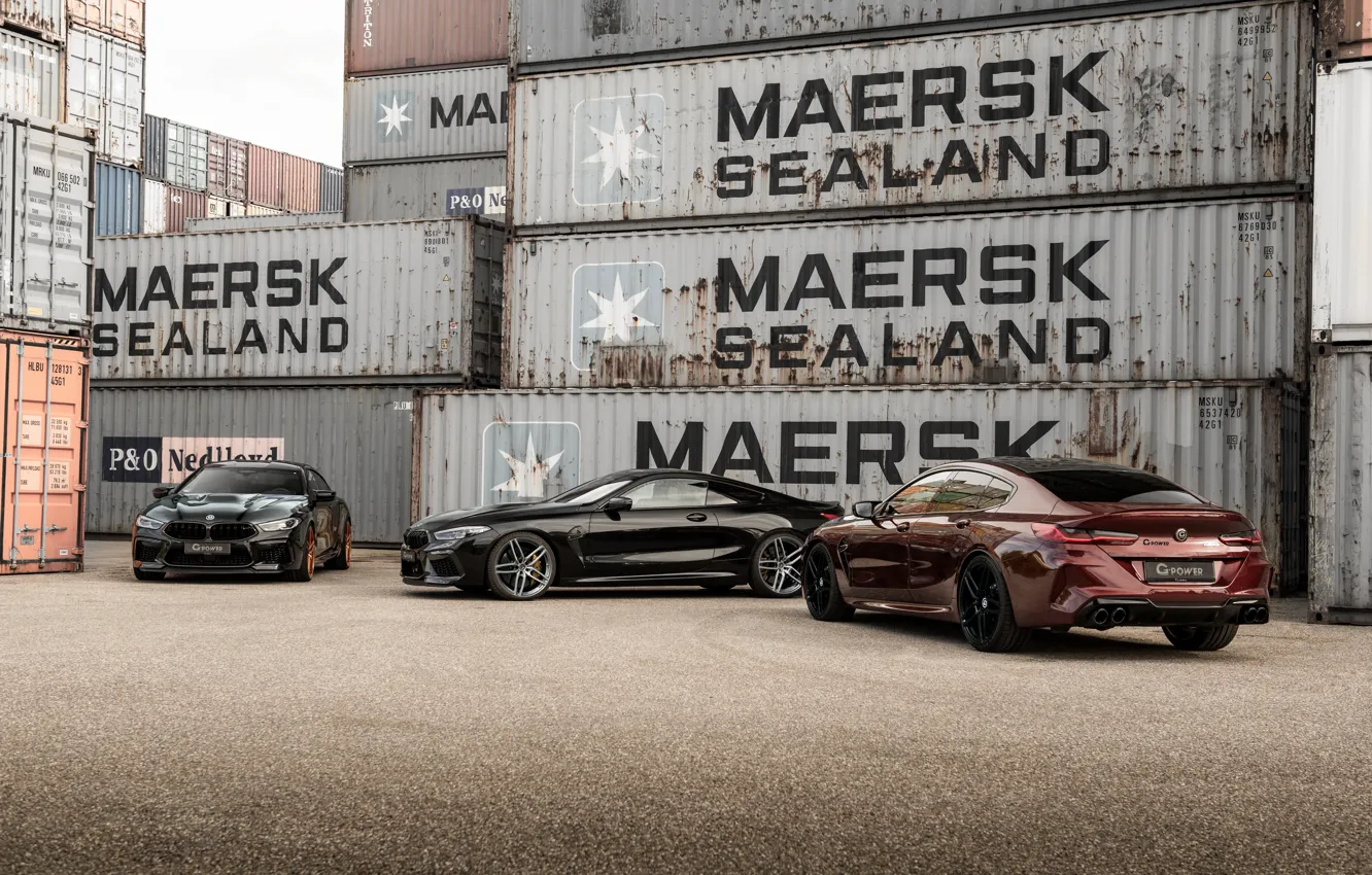 Photo wallpaper coupe, BMW, G-Power, Bi-Turbo, 2020, BMW M8, two-door, M8