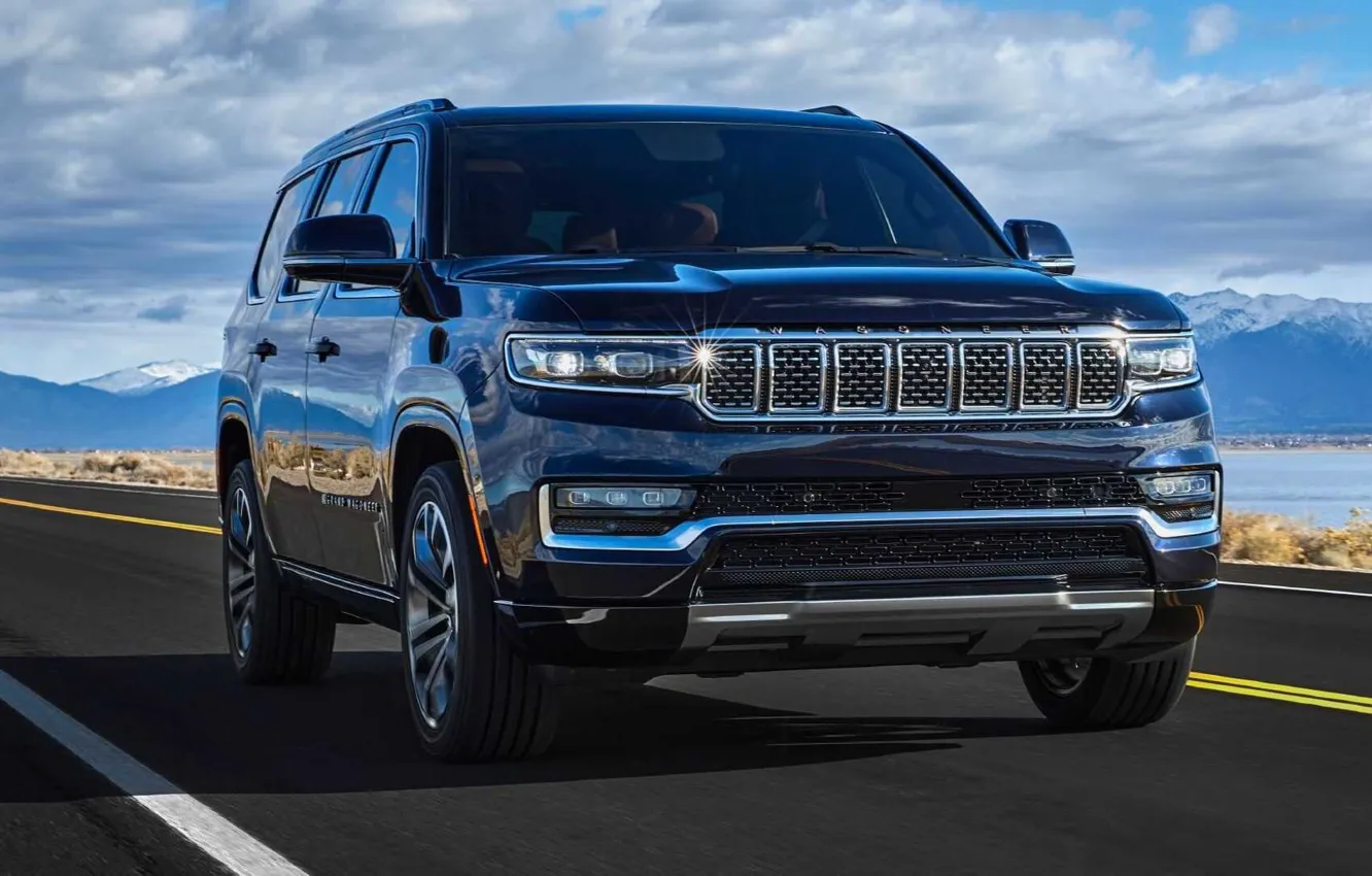 Photo wallpaper jeep, SUV, SUV, exterior, Jeep Grand Wagoneer