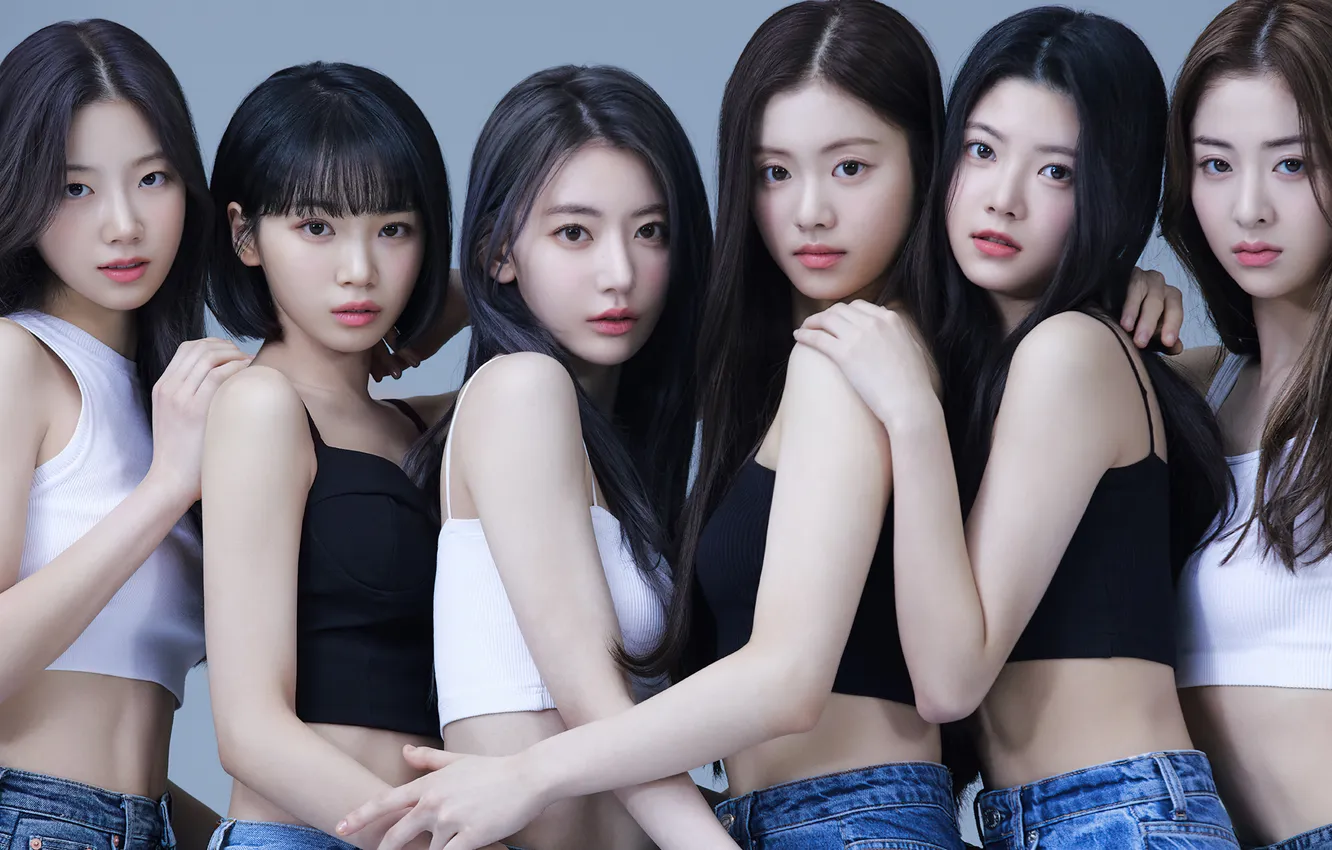 Photo wallpaper Music, Kazuha, Girl Group, The Sserafim, Sakura Miyawaki, Huh Yunjin, Hong Eunchae, Kim Chaewon