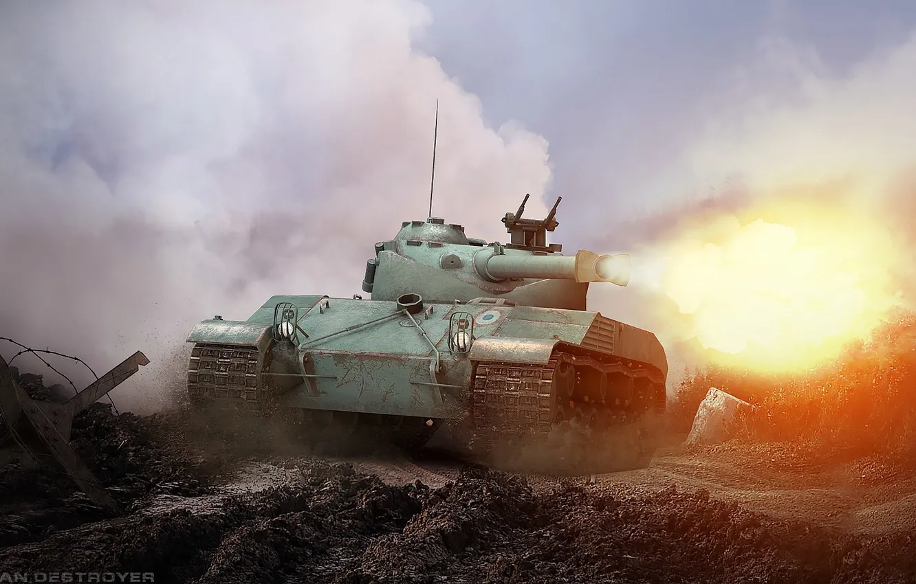 Photo wallpaper France, tank, France, WoT, tank, World of Tanks, tanks, World Of Tanks