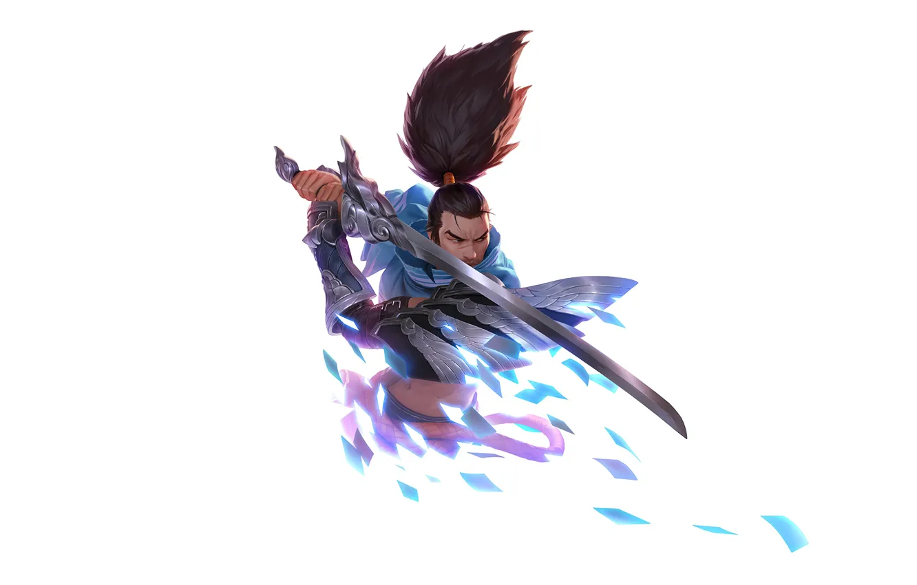 Photo wallpaper sword, fantasy, game, weapon, man, digital art, artwork, warrior