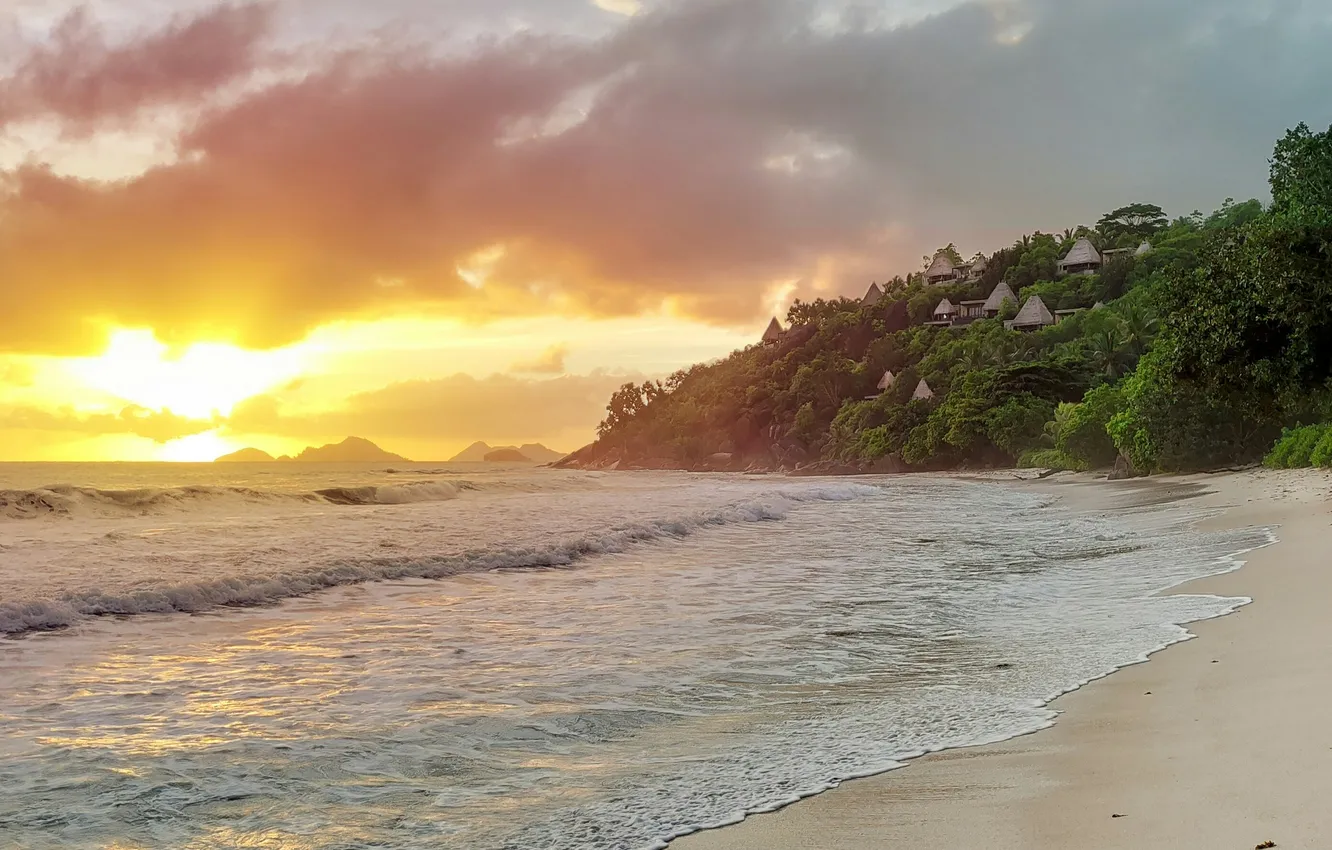 Photo wallpaper ocean, Seychelles, Maxim Berg, and sea, seychelles islands