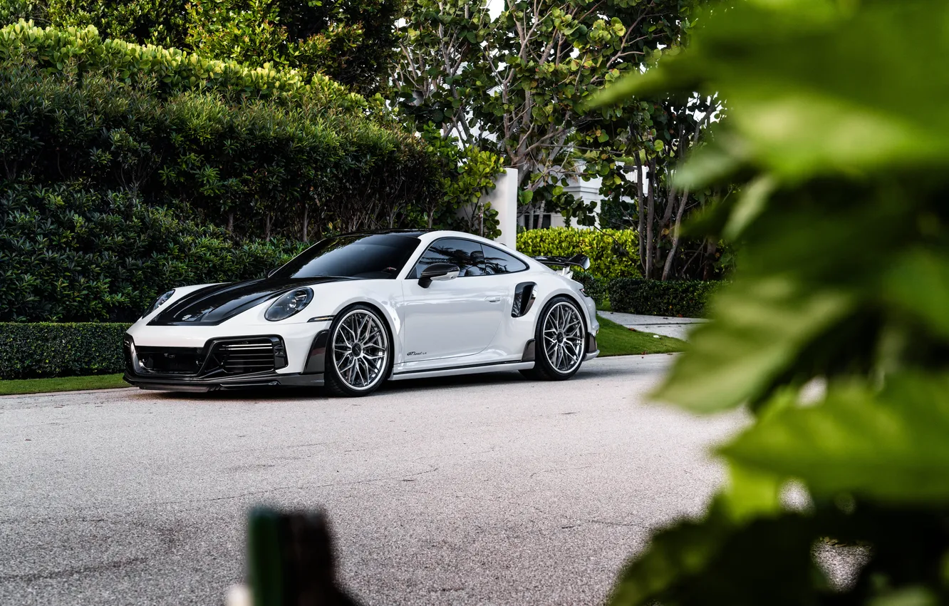 Photo wallpaper car, 911, Porsche, Supercar, Turbo S