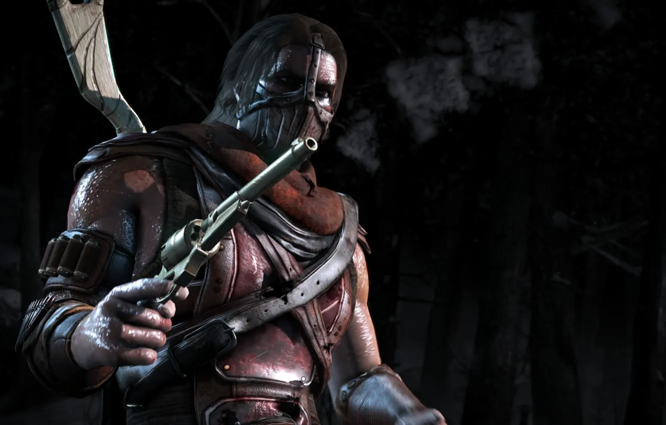 Photo wallpaper Mortal Kombat, Mortal Kombat 10, Erron Black, Erron Black