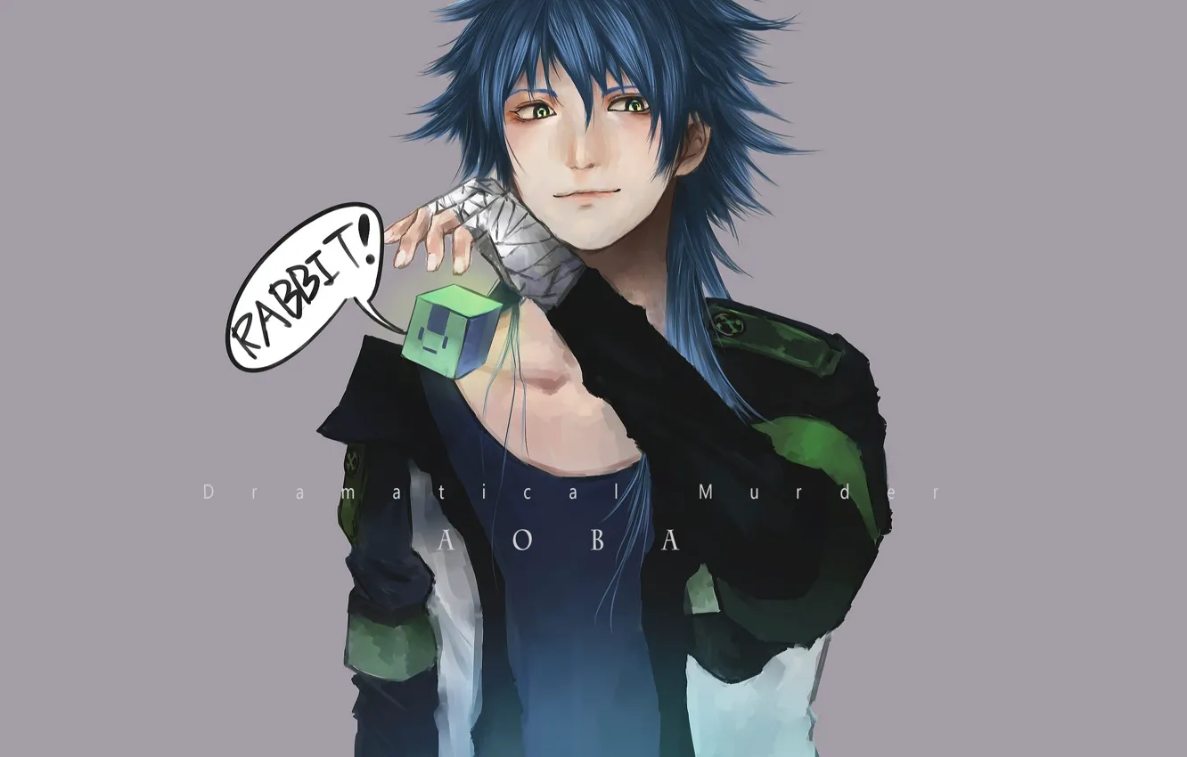 Photo wallpaper fanart, DRAMAtical Murder, Pixiv, Fanart From Pixiv, Seragaki Aoba, Usagimodoki