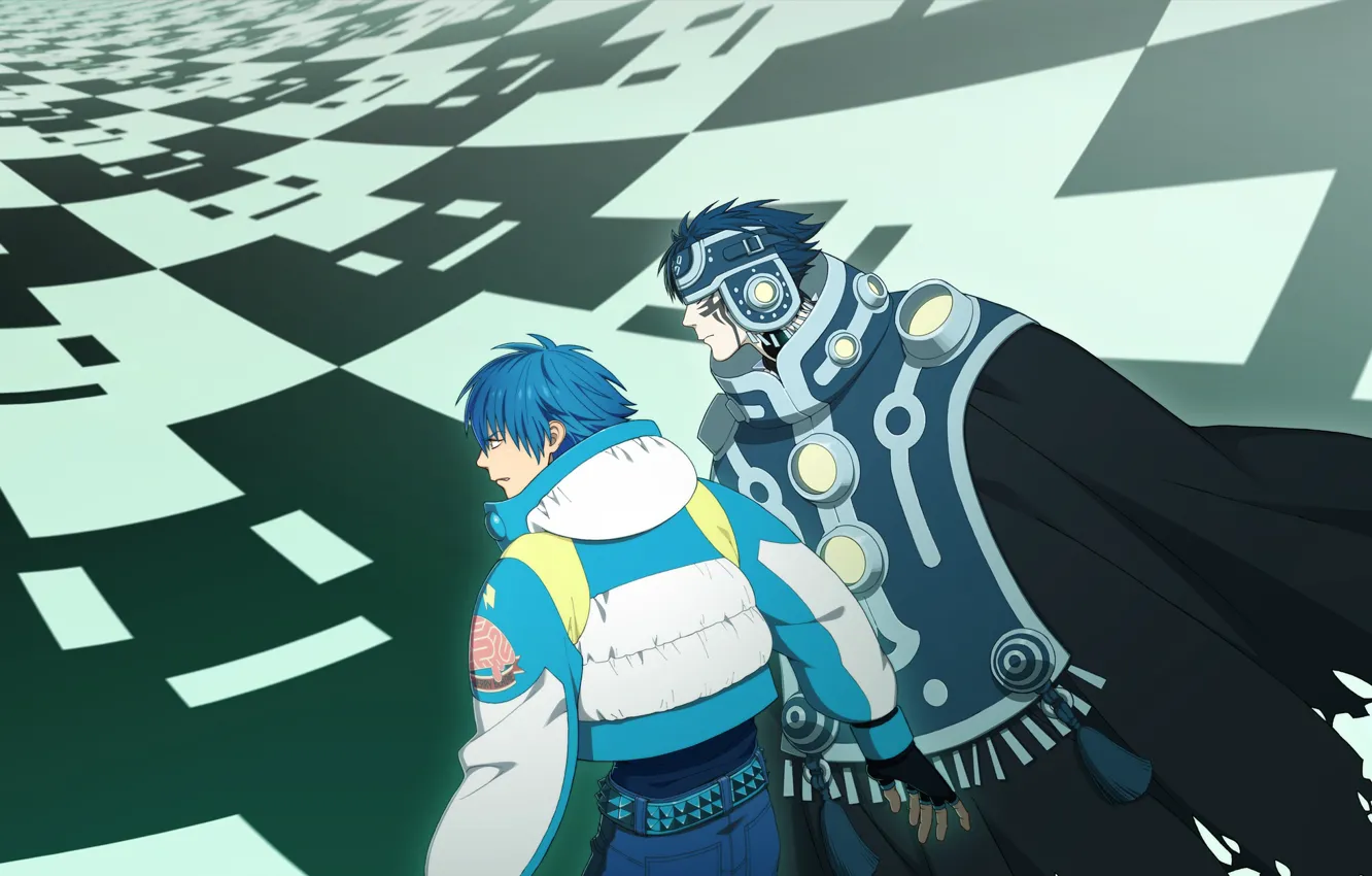 Photo wallpaper DRAMAtical Murder, Nitro+CHiRAL, CG Art, Seragaki Aoba, Noiz (DMMd), Usagi Atama, Honya Lala, Ren (Human)