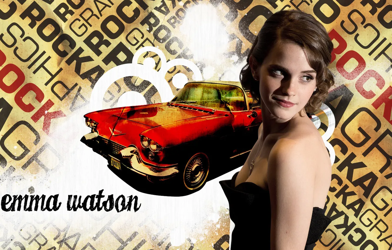 Photo wallpaper machine, look, girl, face, background, the inscription, actress, beauty