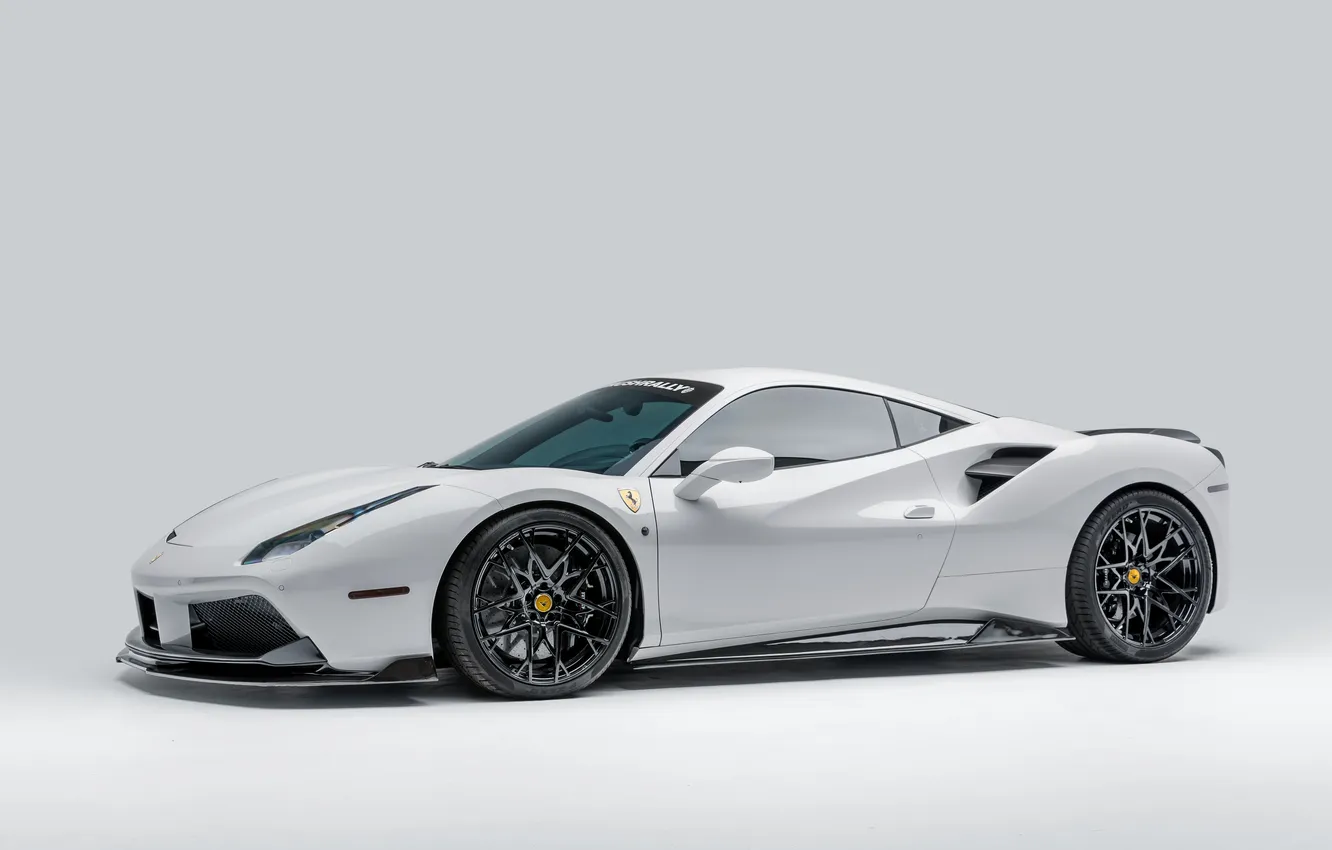 Photo wallpaper Ferrari, 488, Vorsteiner Ferrari 488 Diavolo Aero Program