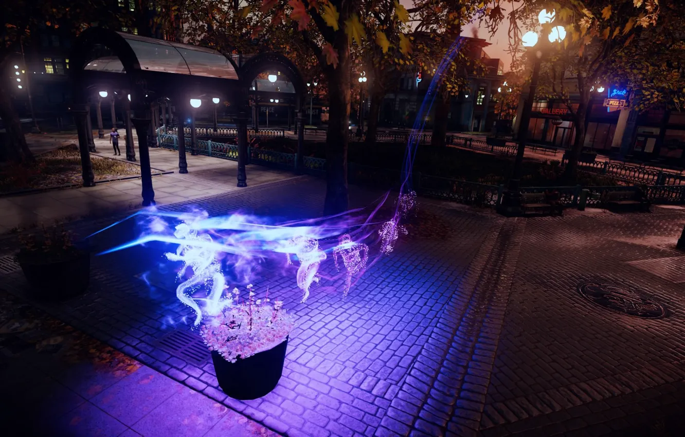 Photo wallpaper hero, Seattle, super, Infamous Second Son