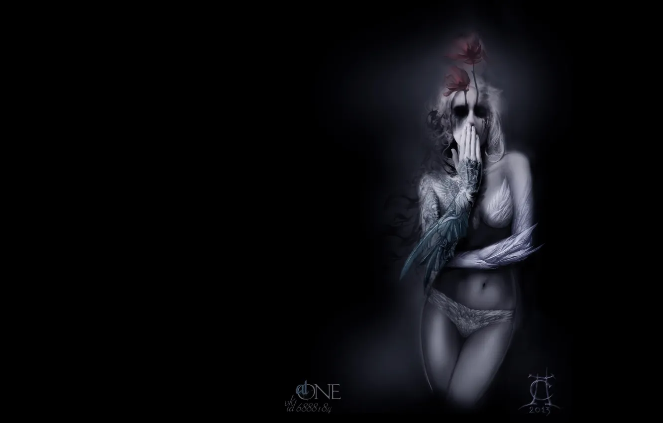 Photo wallpaper girl, style, fiction, mystic, art, Artem Smirnoff