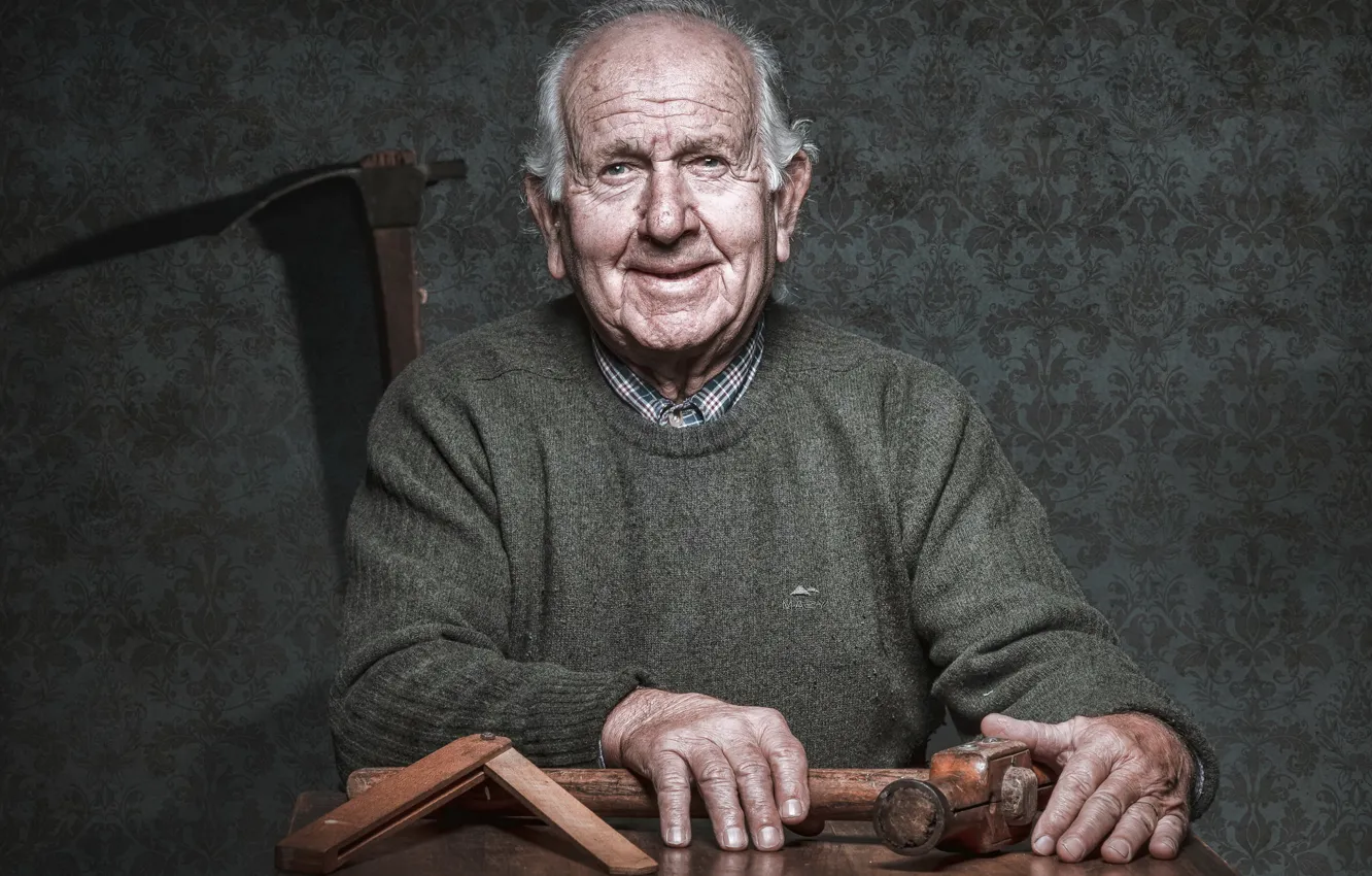 Photo wallpaper people, portrait, tool