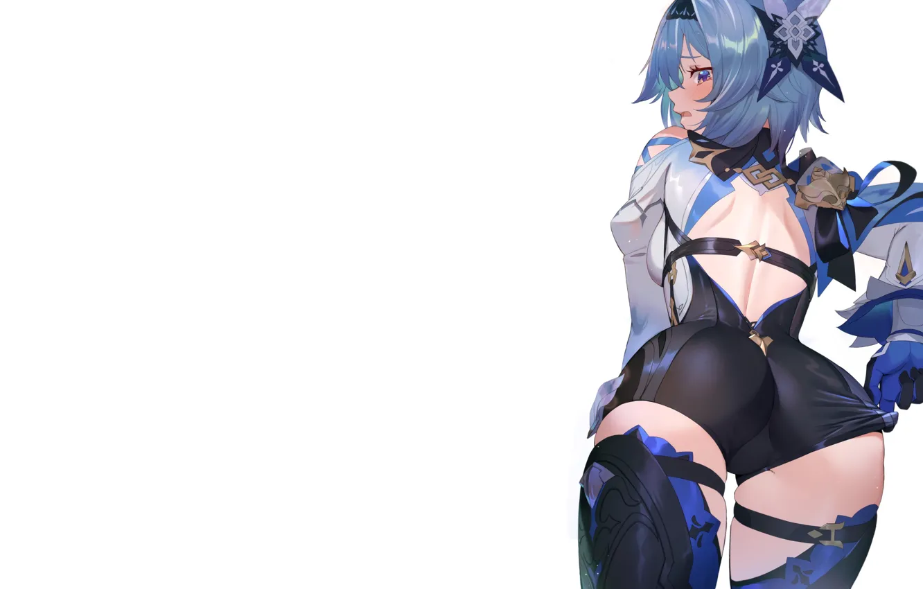 Photo wallpaper girl, sexy, ass, anime, pretty, butt, tight, Genshin