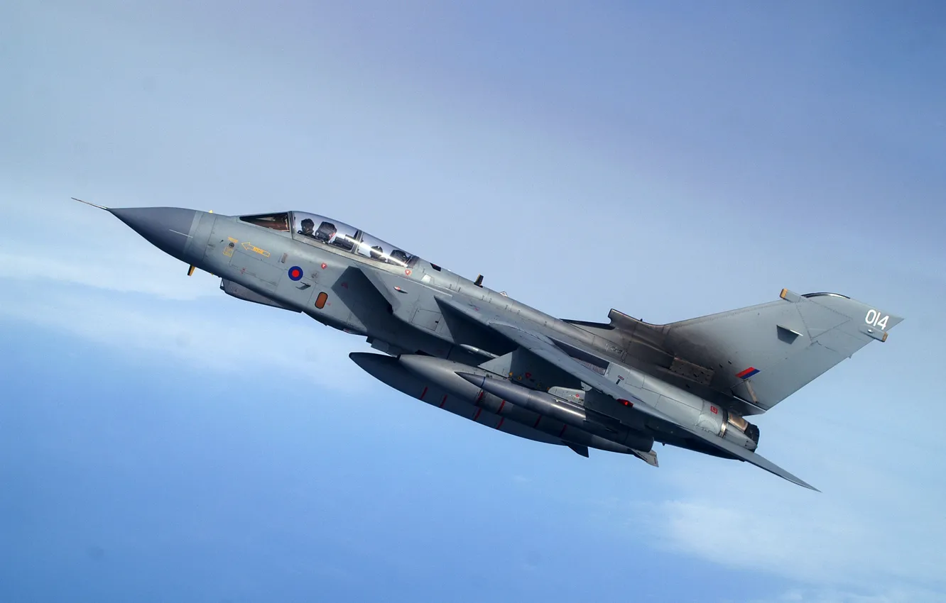 Photo wallpaper Fighter-bomber, RAF, Tornado, Panavia Tornado, Panavia Tornado GR4