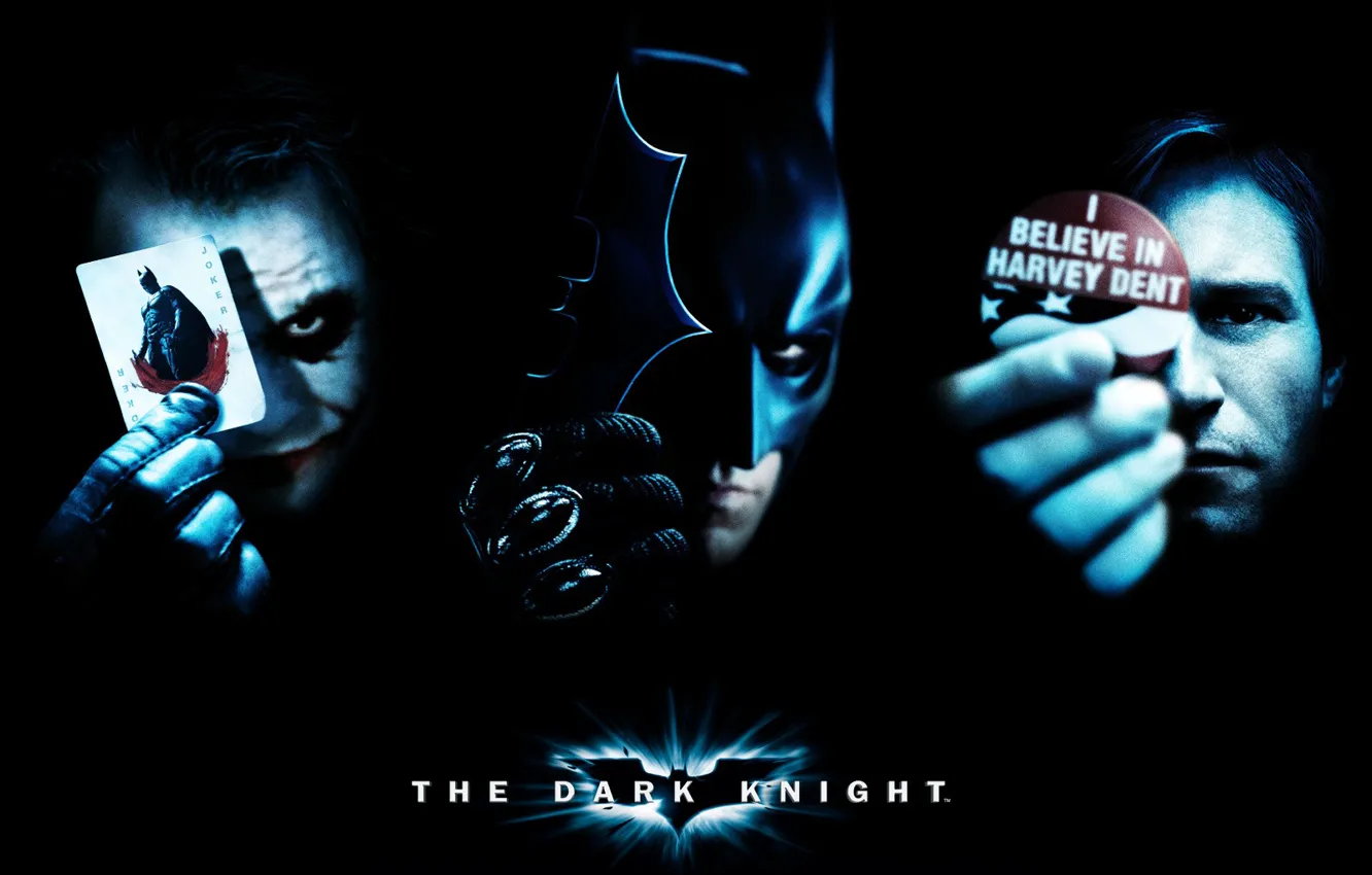 Photo wallpaper Joker, The Dark Knight, Batman