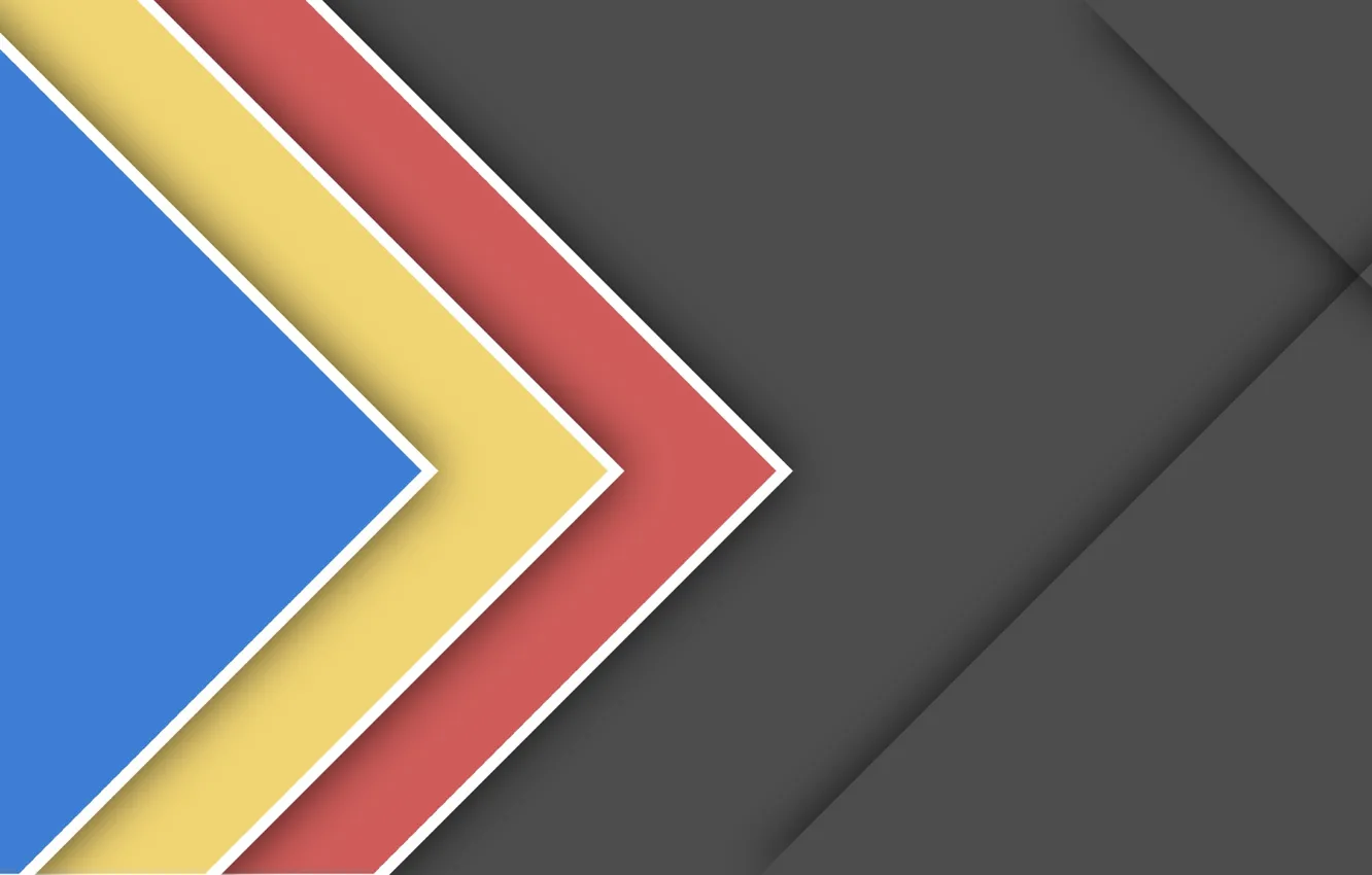 Photo wallpaper yellow, grey, blue, geometry, design, color, material