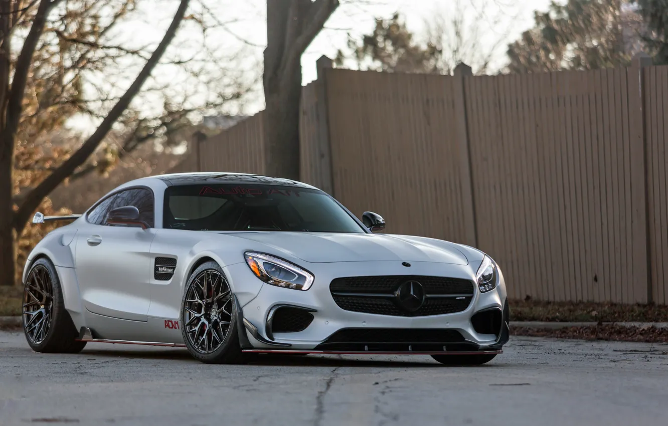 Photo wallpaper mercedes, amg, gts, prior design, Wheels, ADV1