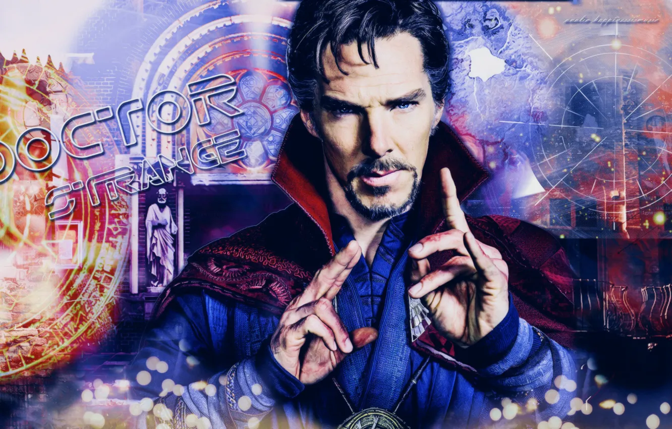 Photo wallpaper actor, Benedict Cumberbatch, English, Doctor Strange, Doctor Strange