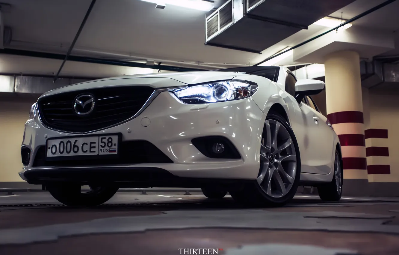 Photo wallpaper machine, auto, photographer, Mazda, bumper, auto, photography, photographer