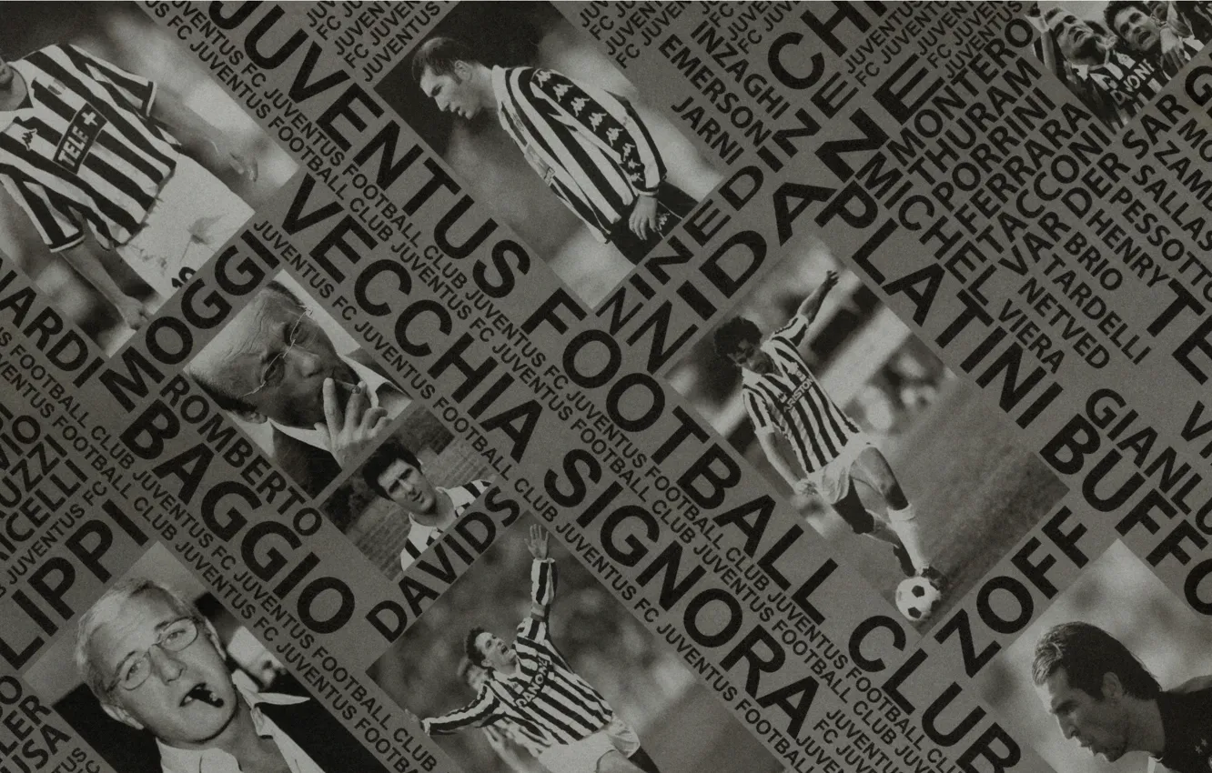 Photo wallpaper newspaper, legend, del piero, Juventus, Baggio, lippi, duffon, soccer stars