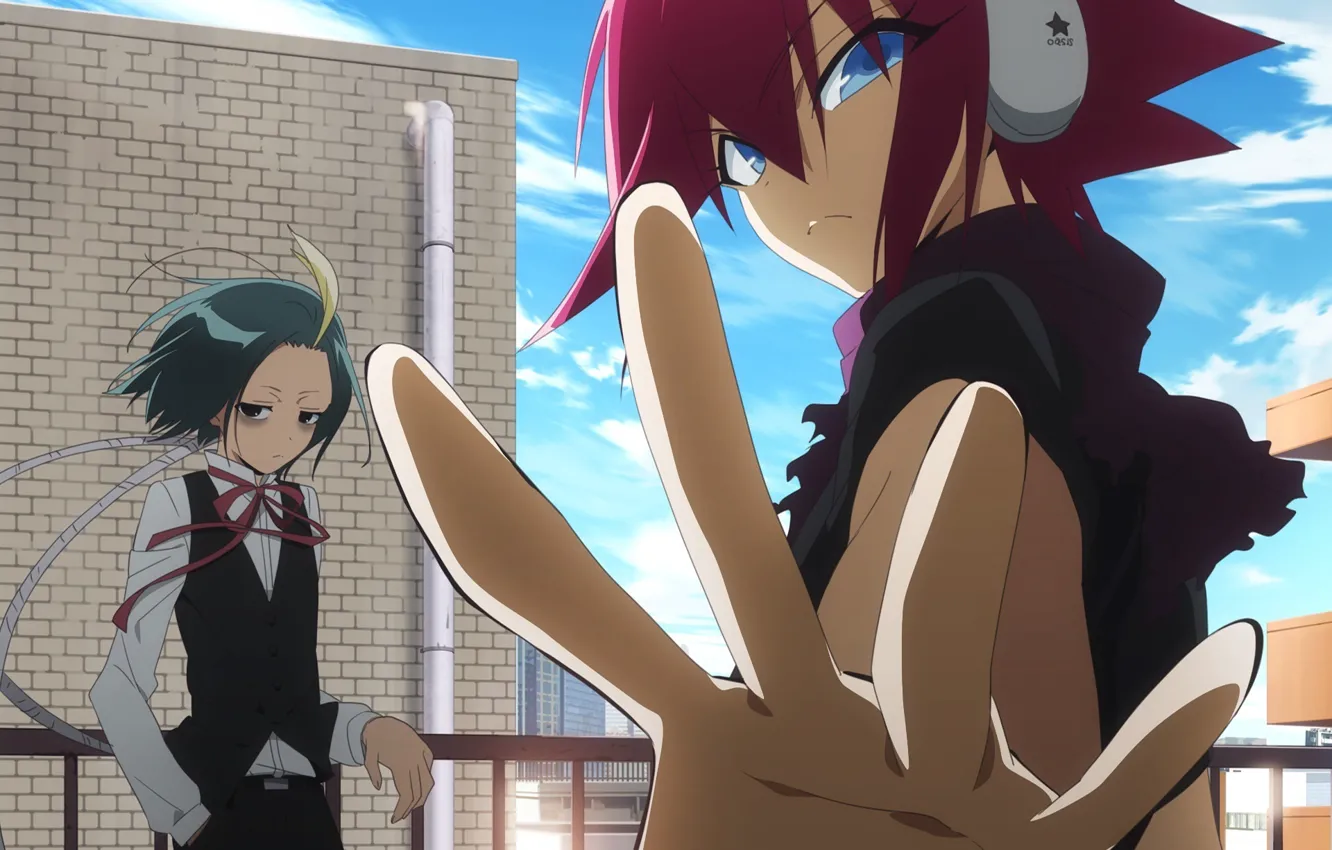 Photo wallpaper anime, art, characters, Sousei No Onmyouji