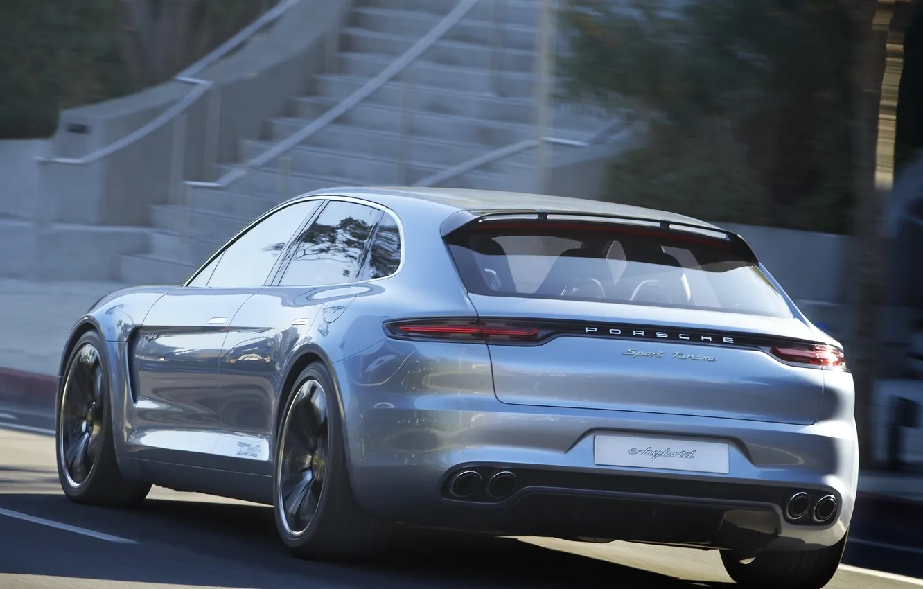 Photo wallpaper auto, Concept, sport, Porsche, the concept, Panamera, Porsche, rear view