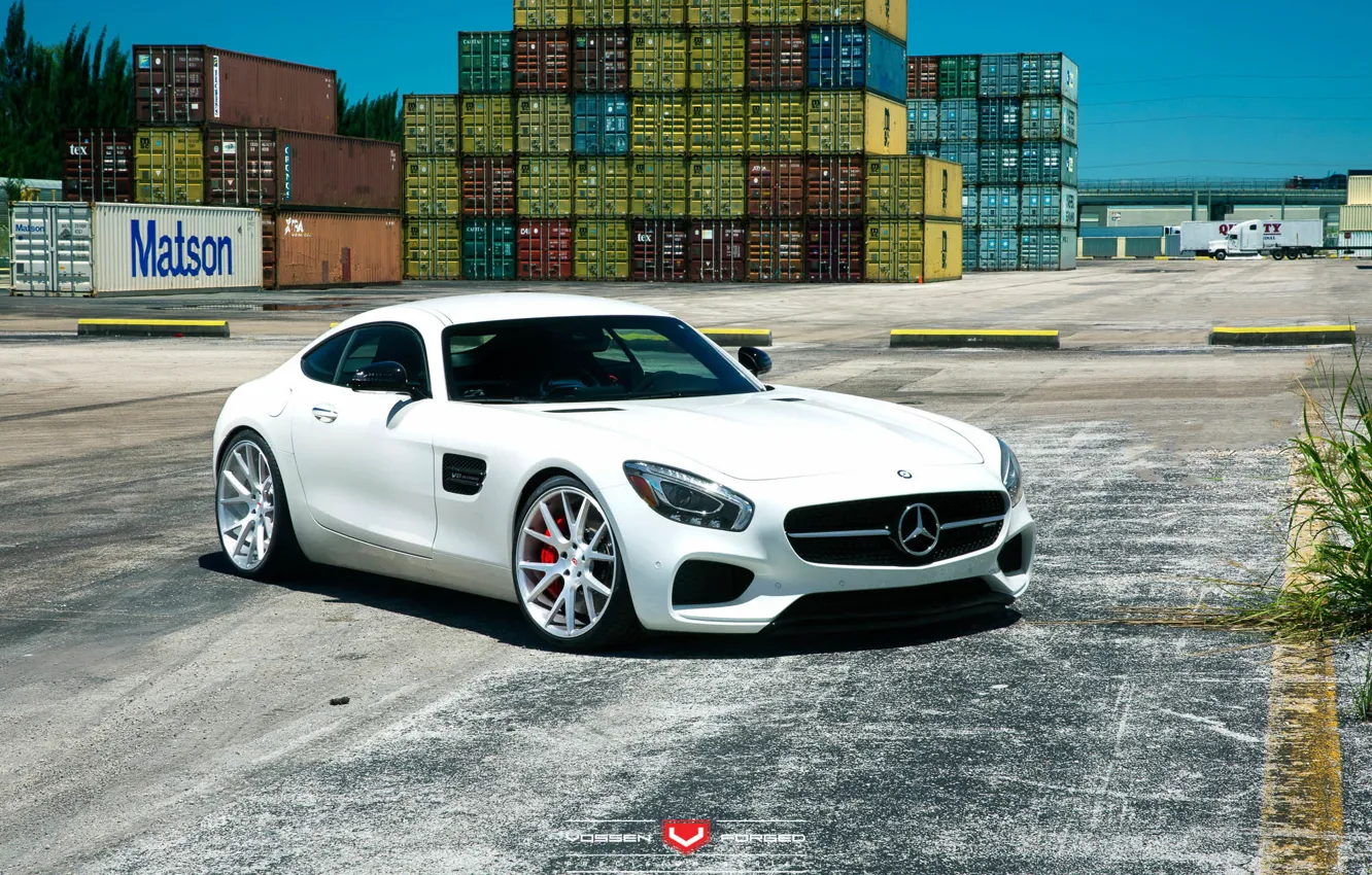 Photo wallpaper Mercedes Benz, AMG, Forged, Vossen, Precision, Series VPS-306