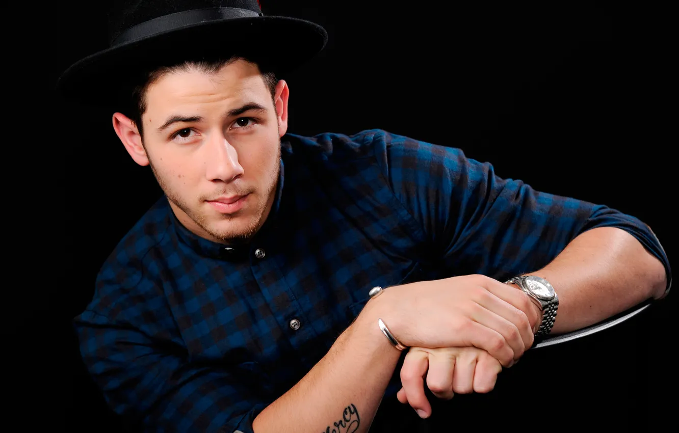 Photo wallpaper photoshoot, Cosmopolitan, American singer, Nick Jonas