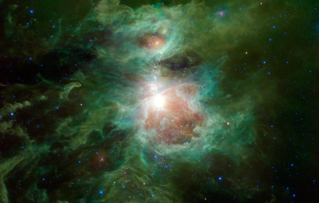 Photo wallpaper space, stars, nebula