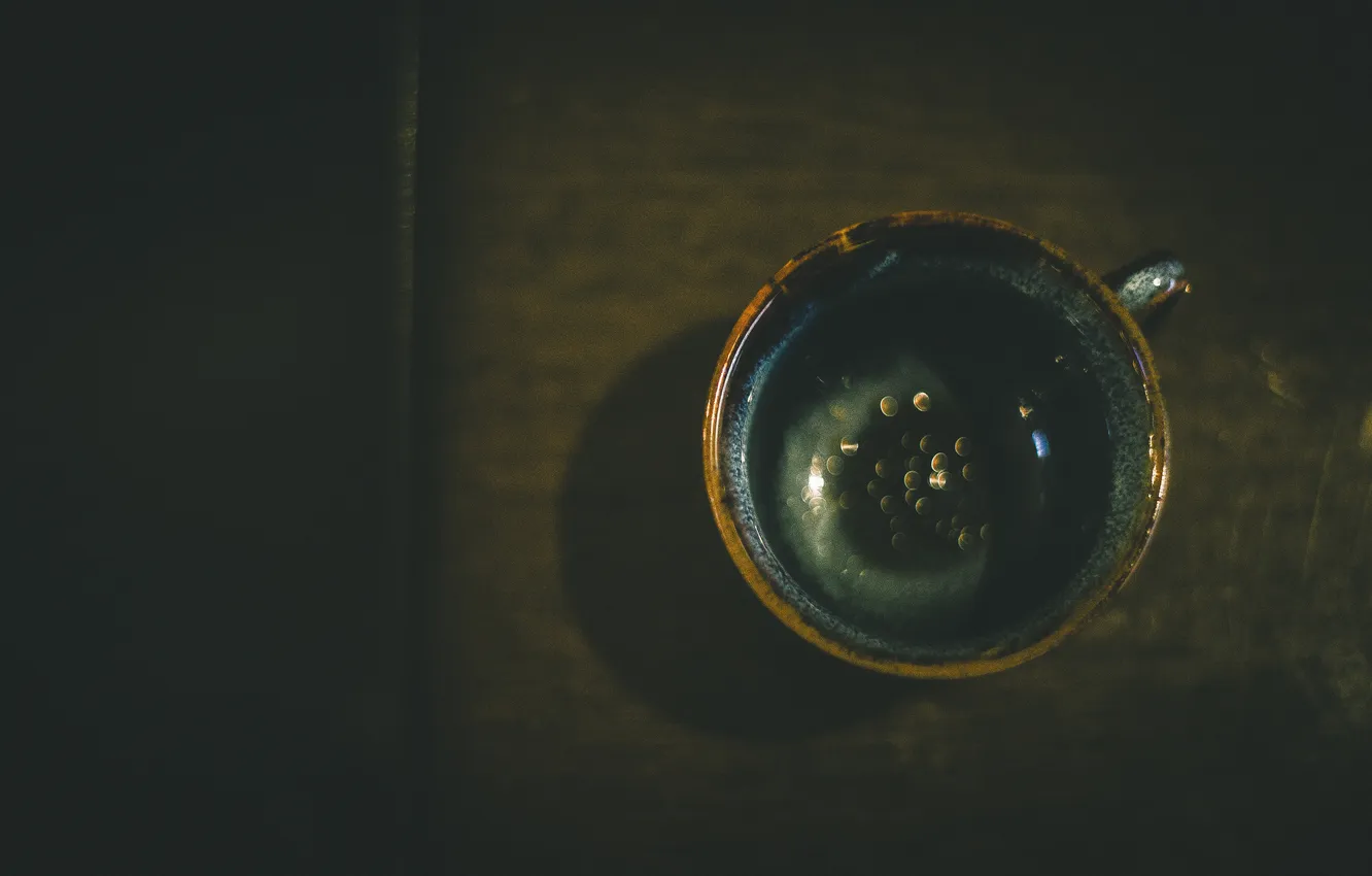 Photo wallpaper mug, Cup, bokeh