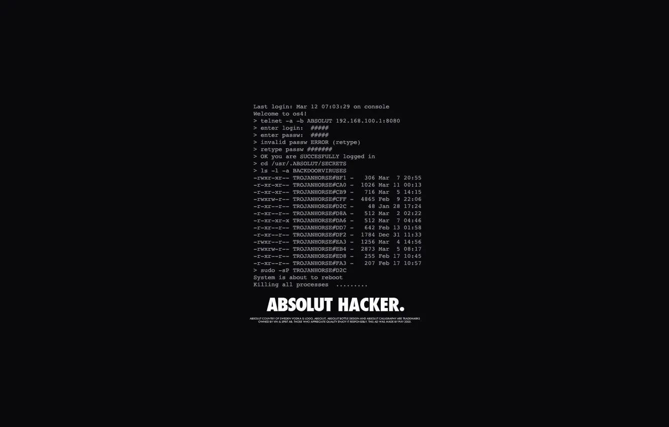 Photo wallpaper letters, the inscription, absolute, black, words, hacker, Absolut, hacker