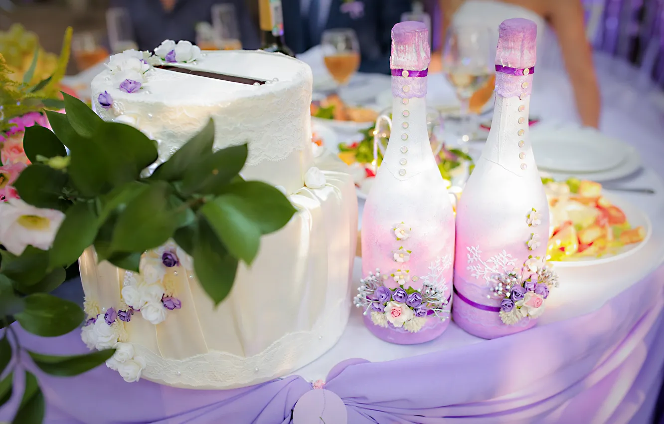 Photo wallpaper food, cake, wedding