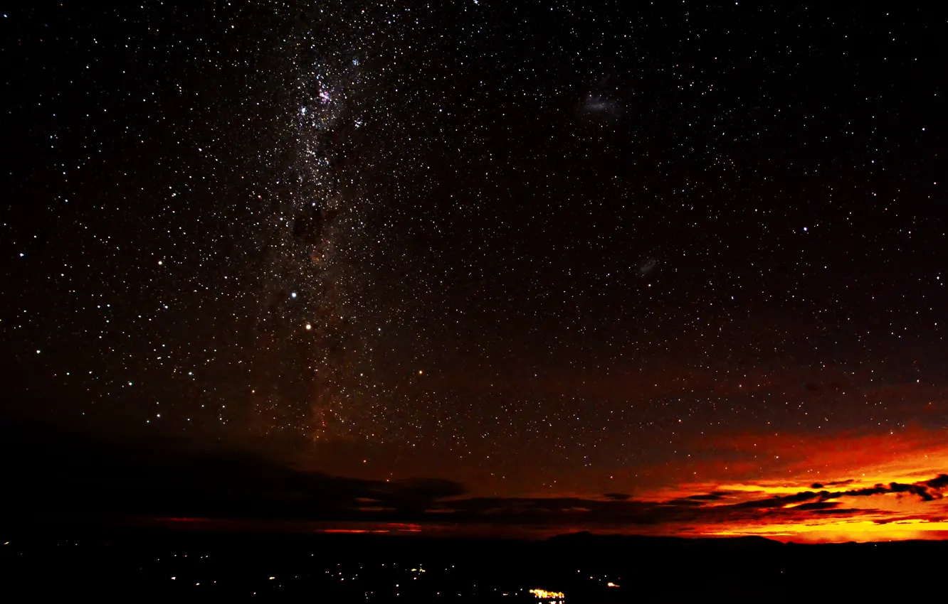 Photo wallpaper space, stars, night, space, the milky way