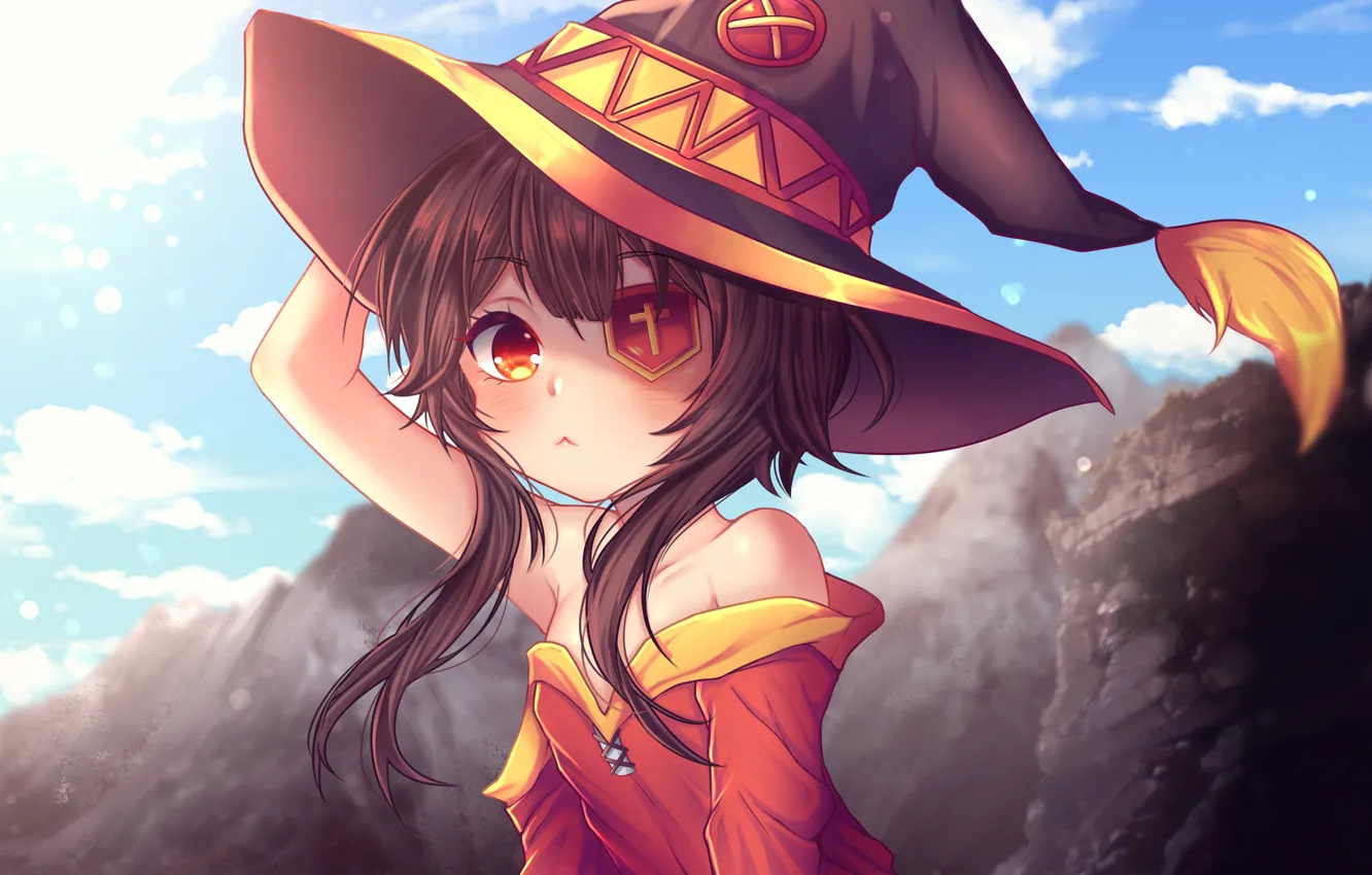 Photo wallpaper wallpaper, anime, Megumist KonoSuba