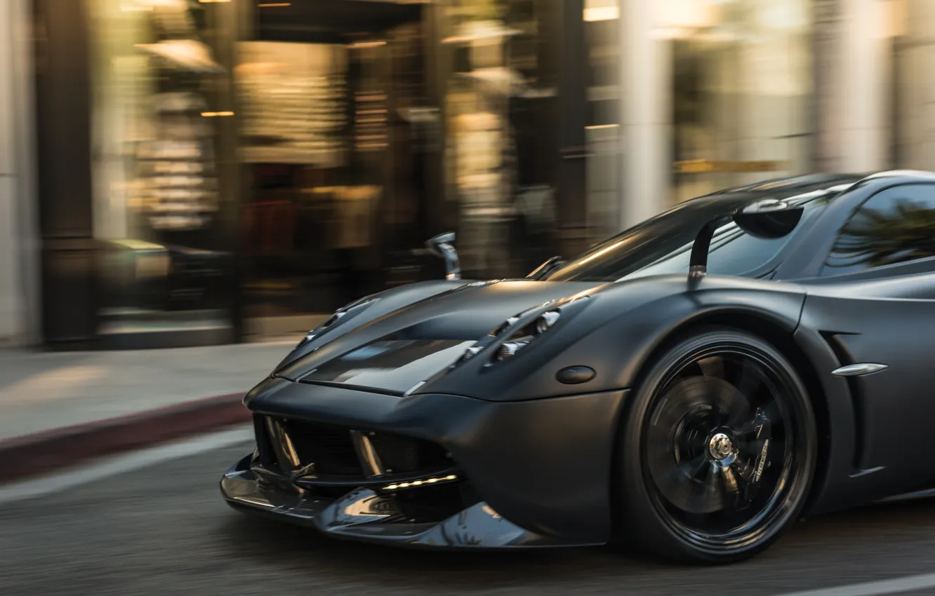 Photo wallpaper Pagani, close-up, drive, To huayr, Huayr To Pagani