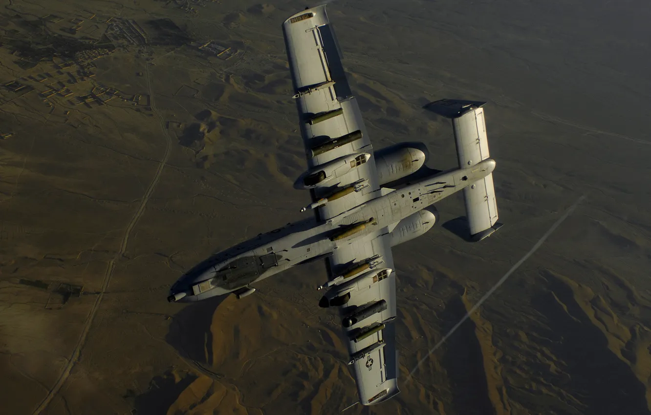 Photo wallpaper the plane, USA, bomber, A-10, Thunderbolt 2