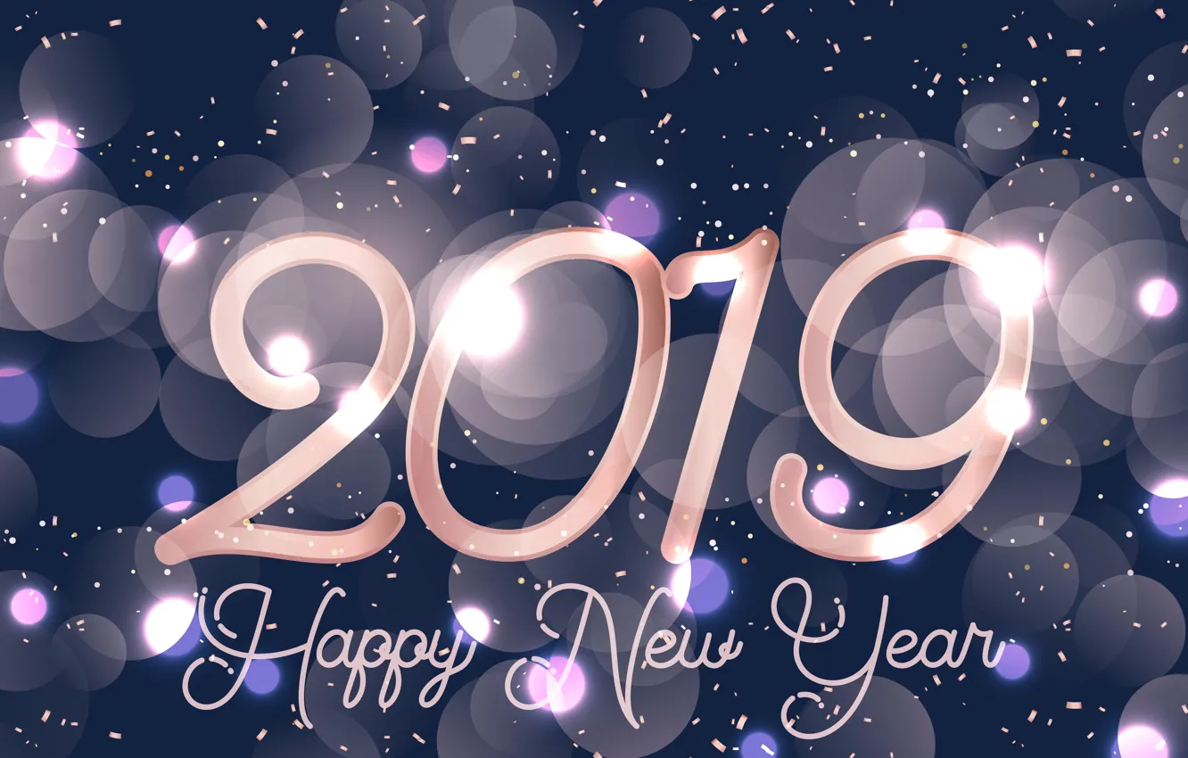 Photo wallpaper background, holiday, New year, 2019