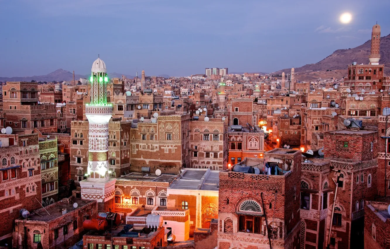 Photo wallpaper the city, Yemen, Sana