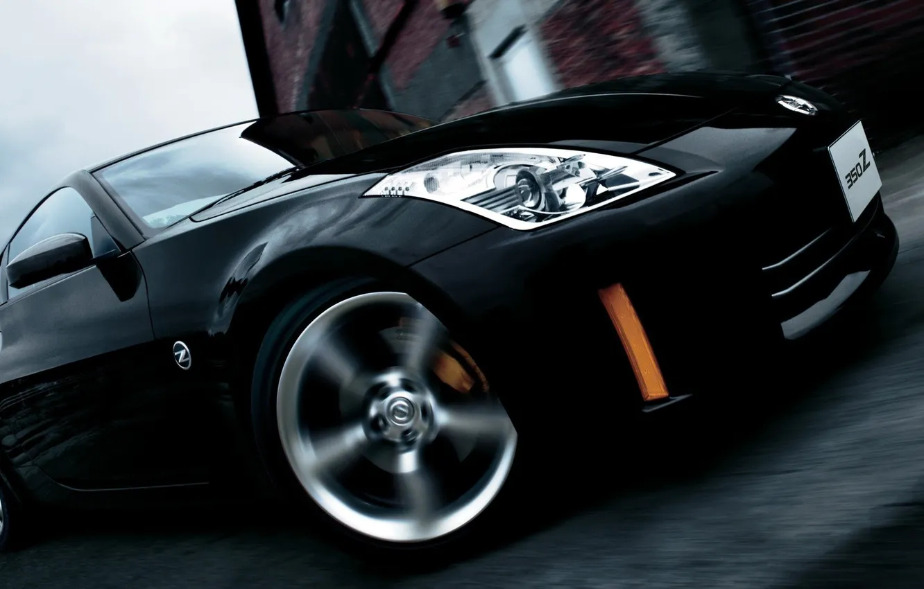 Photo wallpaper auto, drives, nissan 350z