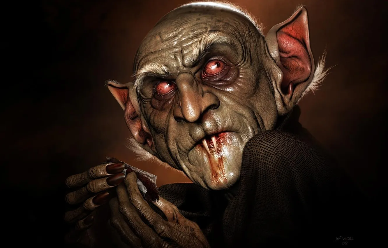 Photo wallpaper old, hand-rolled cigarette, Bloodsucker