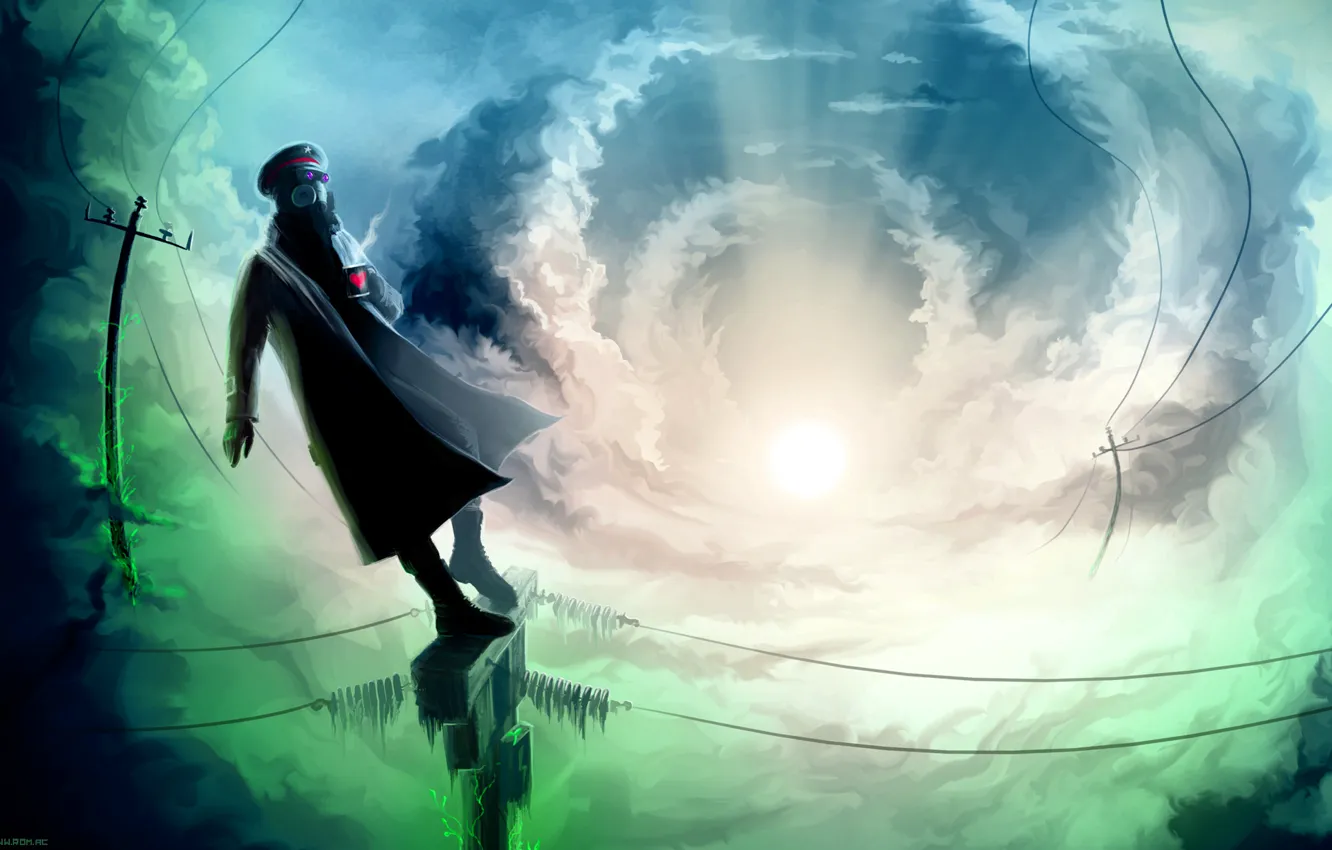 Photo wallpaper the sky, captain, romance of the Apocalypse, romantically apocalyptic, `alexiuss